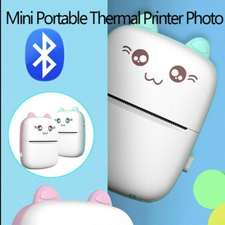y Pocket Printer Portátil Inalámbrico Bluetooth Mini Impresora Térmica De Mano POS De Recibo Con 6 Rollos De Papel Térmico yiyi (4)