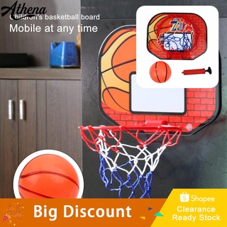 En| Mini soportes de baloncesto de succión de pared juego de tablero de baloncesto padre-hijo interacción para niños