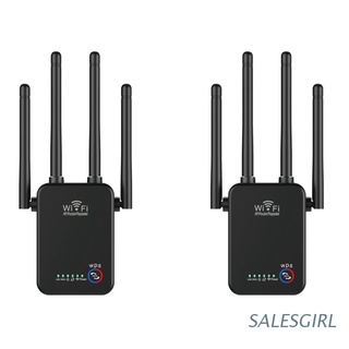 salesgirl wifi extensor 2.4g internet booster largo alcance wi-fi router inalámbrico repetidor de señal amplificador amplia cobertura 300m