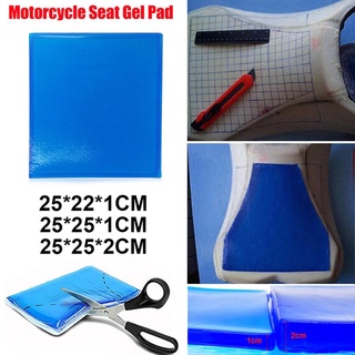 elitecycling - alfombrilla de gel para asiento de motocicleta, color azul