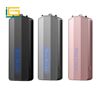 Personal Wearable Air Purifier Necklace USB Mini Portable Air Freshener Ionizer Negative Ion Generator for Travel Pink