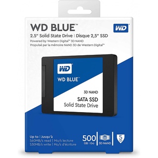 WD SSD Blue Sata 3 2.5 Pulgadas-500G/1T Disco De Estado Único Para Escritorio/Portátil (1)