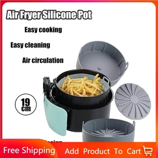 Freidora de aire multifuncional olla de silicona freidora de aire accesorios de horno bandeja de hornear para la cocina del hogar hornear@SPB (1)