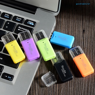 GL Mini Portable USB 2.0 High Speed Micro SD TF T-Flash Memory Card Reader Adapter