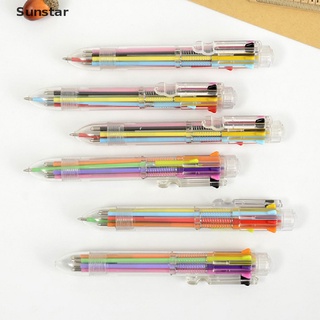 [Sunstar] Bolígrafo multicolor 8 en 1/bolígrafos de colores/bolígrafos para niños/escuela/oficina