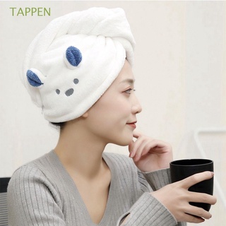 tappen baño toalla seca suave envoltura gorra gorro de ducha mujeres lindo microfibra super absorbente secado rápido turbante secado rápido