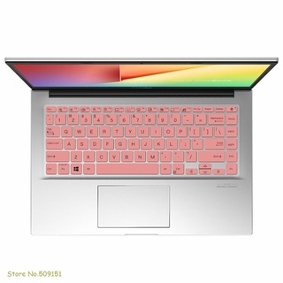 Funda protectora de teclado de silicona para portátil ASUS Vivobook S14 S433FA S433 FA F413 K413 S4600 V4050 Adolbook 14 2020 versión (4)