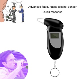 0824# Digital Alcohol Breath Tester Analyzer Detector Professional Alcohol Tester