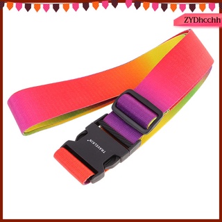 140-200cm Adjustable Suitcase Packing Luggage Strap Travel Baggage Tie Down Belt With Buckle