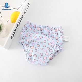 lindo bebé pantalones de entrenamiento pañales de bebé reutilizable pañal de tela niños pañales lavables niños ropa interior cambio de pañales (3)
