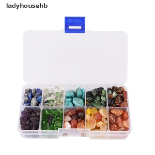 ladyhousehb diez tipos de piedra de cuarzo natural de cristal mini/chips de roca energía/todo venta caliente