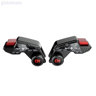 Global 1 par de gatillos de teléfono portátil controlador de juegos teléfono móvil sensible juego de disparo botón de fuego