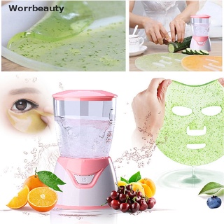 worrbeauty diy vegetal natural colágeno fruta máscara cara fabricante máquina cuidado de la piel spa kit co