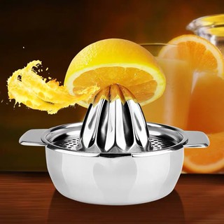 exprimidor de naranja limón de acero inoxidable exprimidor manual de mano prensa de cocina
