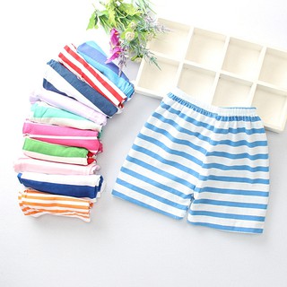 Children's Random Multi-pattern Shorts Boy Baby And Girl Pants Striped Shorts 1-5 year old