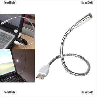 roadgold 1pc portátil bolsillo usb teclado flexible luz pc portátil portátil led lámpara leer belle