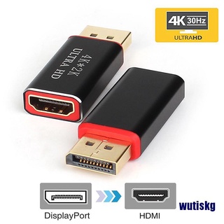 4K Display Port To HDMI Male Female Adapter Converter DisplayPort DP To HDMI