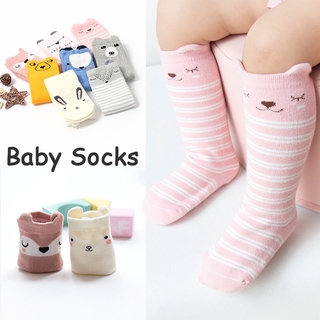 Calcetines antideslizantes De algodón para bebés/niñas/calcetines transpirables/calcetines De pierna/calcetines De rodilla para bebés recién nacidos (1)