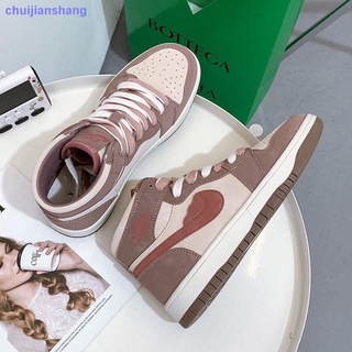 Zapatos de las mujeres 2021 nuevo otoño casual zapatos deportivos ins salvaje alta parte superior rosa gancho zapatos estudiante waffle zapatos