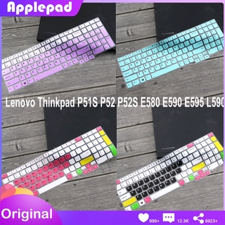 Protector de teclado para ordenador portátil Lenovo Thinkpad P51S P52 P52S E580 E590 E595 L590/Thinkpad T570 T575 T580 E15