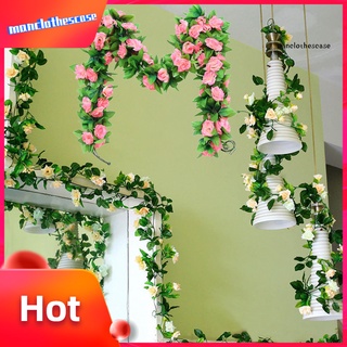 mcc 230cm flor artificial vid colgante guirnalda fiesta hogar boda pared decoración