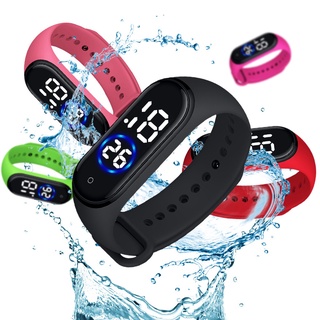 reloj deportivo digital led moda unisex de silicona banda relojes de pulsera para mujer hombre
