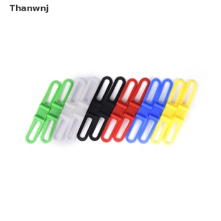 [tai] 3 piezas de soporte de luz de bicicleta accesorios para manillar de bicicleta de fijación de bandas elásticas sdg (9)