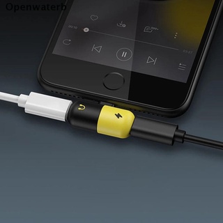 [Openwaterb] adaptador para iPhone 2 en 1, adaptador de auriculares de doble puerto, dispensador de cargador de Audio