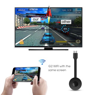 G2 TV Stick G WiFi pantalla HDMI Compatible 1080P receptor para Dongle para Miracast PC Anycast Chromecast HDMI WiFi receptor de pantalla (4)