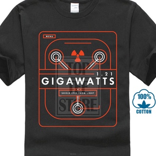 Algodón personalizado impreso camiseta hombres T volver al futuro 1 21 Gigawatts volver al futuro T