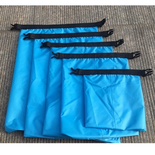 juego de 5 tamaños impermeable bolsa seca saco de almacenamiento pack de camping rafting pack rojo (6)