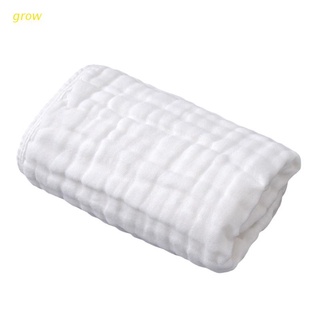 grow baby algodón largo cuadrado toalla de gasa toalla de baño recién nacido toalla de alimentación