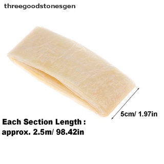 [threegoodstonesgen] 50 mm comestible salchicha embalaje herramienta tubo de salchicha carcasa para fabricante de salchichas (9)