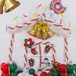 [navidad] Globo de navidad conjunto de decoración de navidad hermosa casa globo traje