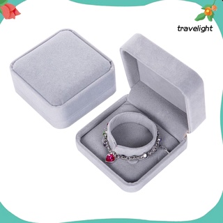 [tl] Caja de almacenamiento elegante cuadrada para joyas, caja de embalaje de regalo