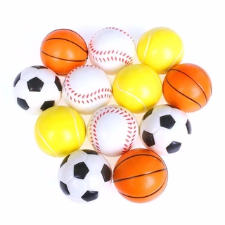 Natasha tenis alivio del estrés esponja pelotas de béisbol baloncesto fútbol exprimir bola de mano juguetes de espuma bola de goma (6)