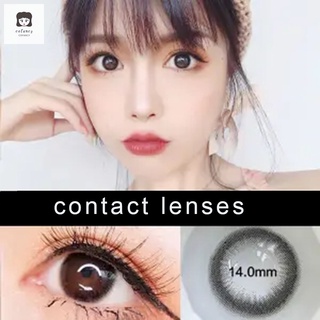 2 lentes de contacto cosméticos estudiantes mujeres lentes de contacto de color anual