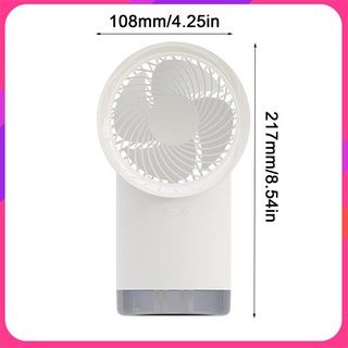 [8.19] ventilador de enfriamiento de agua de escritorio USB de carga Mini silencioso ventilador de chorro aire acondicionado (4)