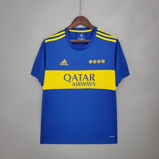 Boca Juniors Home Soccer Jersey 21/22 Team Shirt 1 : 1 Calidad Tailandesa