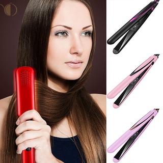 Plancha De pelo con cable 4 niveles Temperatura ajustable 2 en 1 plancha De cabello y rizador De cabello con Lcd herramienta De modelado (1)