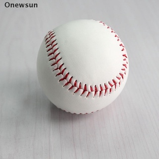 [Onewsun] Juego de deporte de cuero suave de 9" juego de práctica y entrenamiento Base bola de béisbol softbol venta caliente