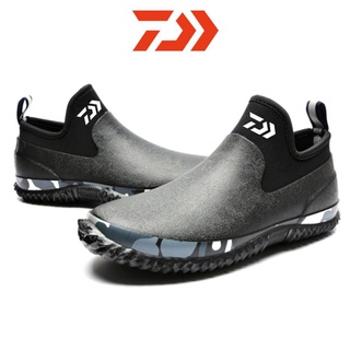 Daiwa zapatos De Pesca a prueba De agua/antideslizantes De goma Natural antideslizantes Para caminar/Uso al aire libre/Botas De lluvia