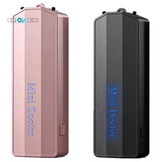 2 piezas Personal Wearable purificador de aire collar USB Mini ambientador ionizador generador de iones negativos, rosa y negro