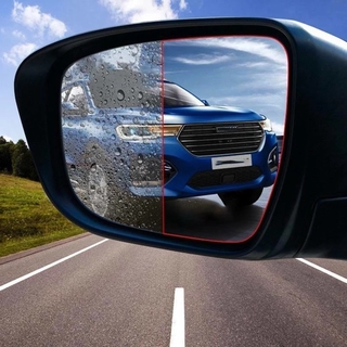 2 unids/set niebla agua niebla espejo espejo retrovisor de la ventana película protectora/impermeable coche pegatina (5)