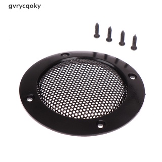 [gvrycqoky] 2 altavoces de audio de 2 pulgadas cubierta protectora de malla de malla rejillas altavoz