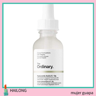 the ordinary 2% ácido hialurónico + suero facial b5 hidratante nutritivo
