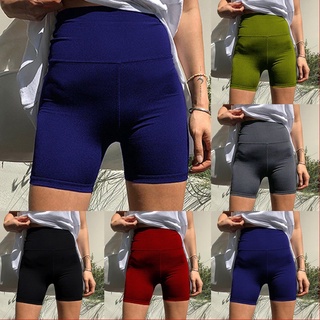 Pantalones cortos pantalones deportivos cintura mujeres Biker comodidad ciclismo moda alta caliente