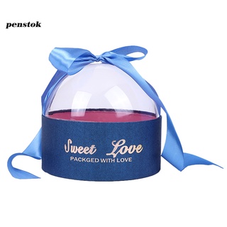 Bolígrafo* acrílico caramelo paquete caja de bebé ducha caramelo paquete caja práctica decoración de boda (2)