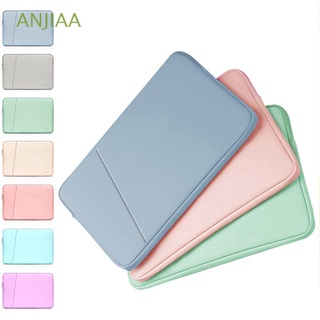 ANJIAA 11 13 14 15 inch Business Laptop Bag Soft Shockproof Sleeve Case Universal Fashion PU Leather Ultra Thin Notebook Pouch/Multicolor