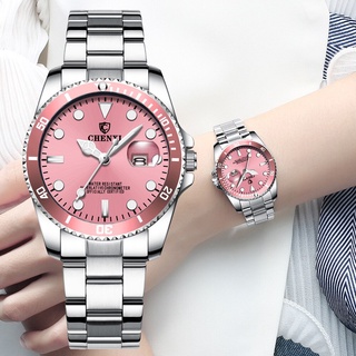 Chenxi mujeres reloj de la mejor marca de lujo correa de acero impermeable señoras relojes de pulsera de moda pulsera de cuarzo relojes femeninos